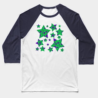 Modern Polka Dots - Toy Baseball T-Shirt